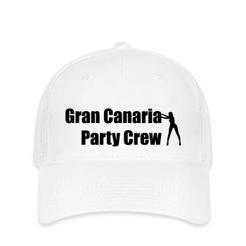 Gran Canaria - Flexfit Cap - Weiß - Vorne
