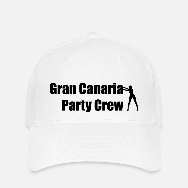 Gran Canaria - Flexfit Cap - white