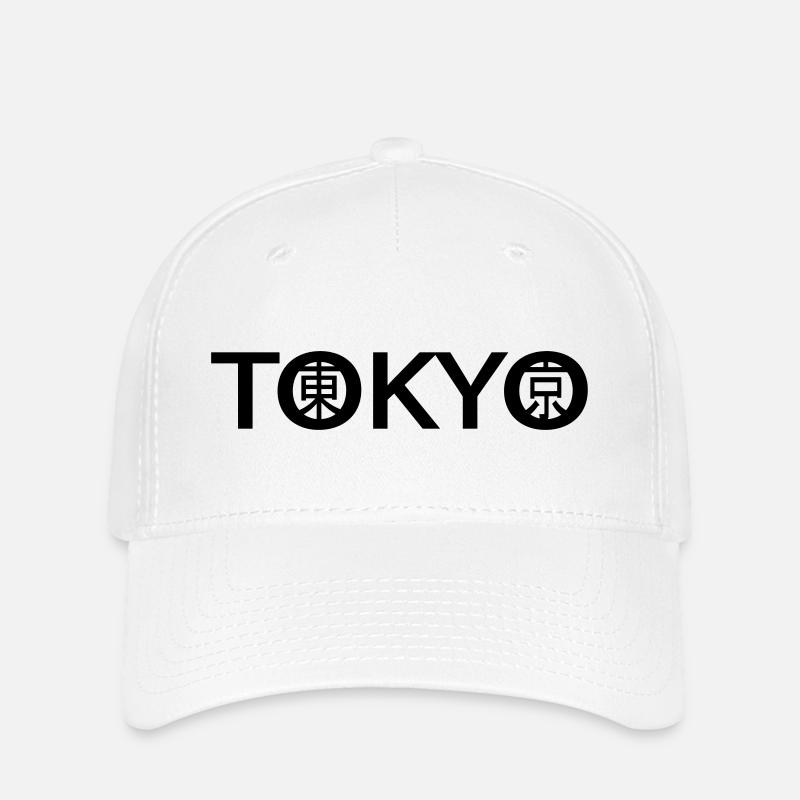 Tokyo - Flexfit Cap - white