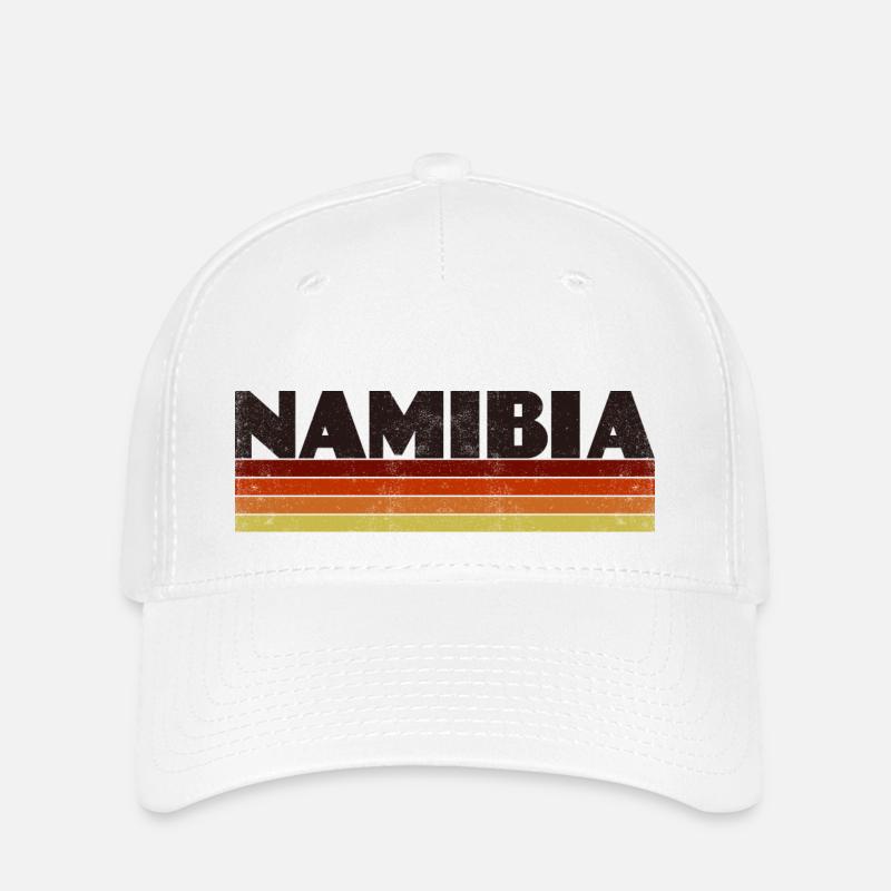 Namibia Vintage - Flexfit Cap - Weiß