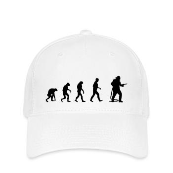 Feuerwehrmann Evolution Freiwillige Feuerwehr - Flexfit Cap - Weiß - Vorne