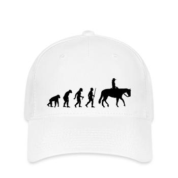 Evolution Western Rider - Casquette Flexfit - blanc - Devant