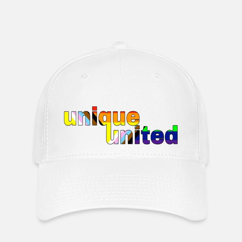 UNIQUEUNITED! - Flexfit Cap - Weiß