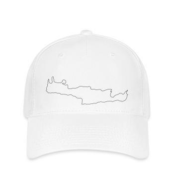 Kreta - Flexfit Cap - Weiß - Vorne