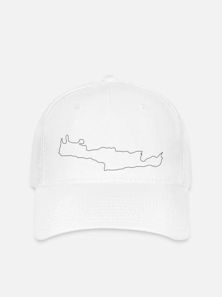 Kreta - Flexfit Cap - Weiß