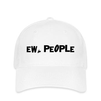 EW, PEOPLE - Flexfit Cap - Weiß - Vorne