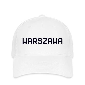 WARSZAWA Varsovie Warschau - Casquette Flexfit - blanc - Devant