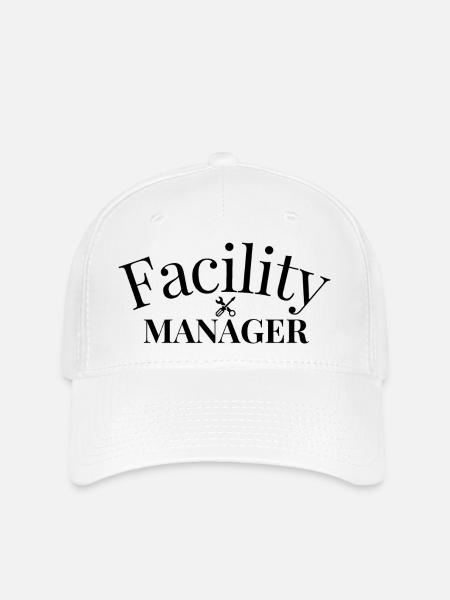 Facility Manager - Flexfit Cap - Weiß