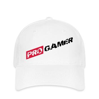 eSport Pro Gamer - Flexfit Cap - white - Front