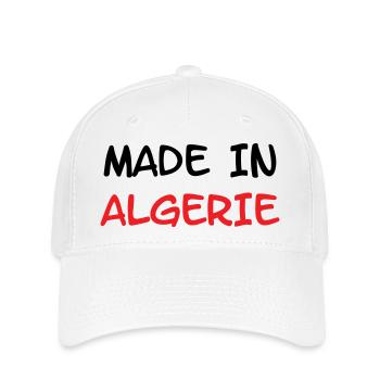 Made in Algérie - Casquette Flexfit - blanc - Devant
