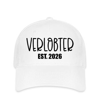 Fiancé de fiançailles 2026 - Casquette Flexfit - blanc - Devant