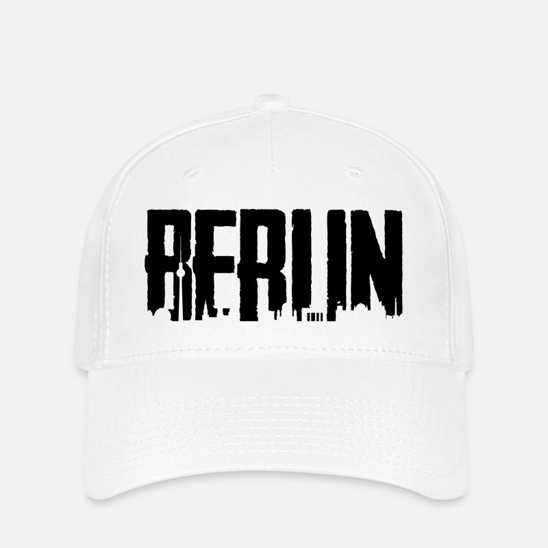 Berlin T-Shirt - Flexfit Cap - white