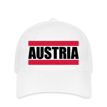 Cool Austria Design - Casquette Flexfit - blanc - Devant