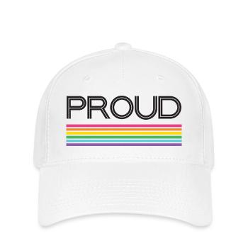 Pride Month LGBT - Stolz! - Flexfit Cap - Weiß - Vorne