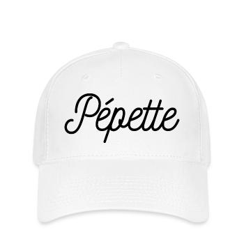 Pepette Nickname Little name humor Gift idea - Flexfit Cap - white - Front
