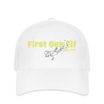 Weihnachtsmann & Co. KG First Gen Elf Motiv - Flexfit Cap - Weiß - Vorne