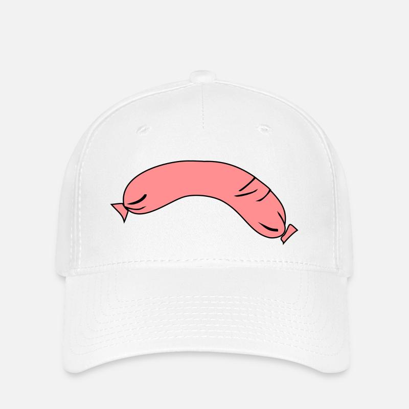wurst - Casquette Flexfit - blanc