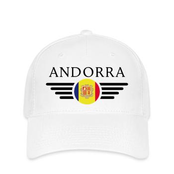 Andorra: Kultur, Eleganz - Flexfit Cap - Weiß - Vorne