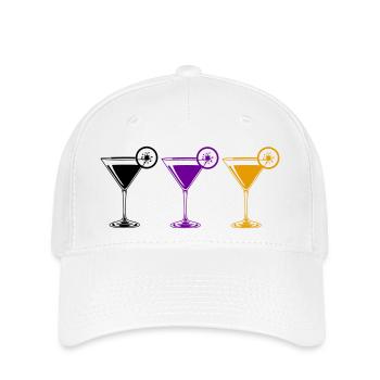Cocktails - Casquette Flexfit - blanc - Devant