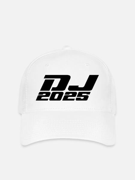 DJ - Flexfit Cap - Weiß