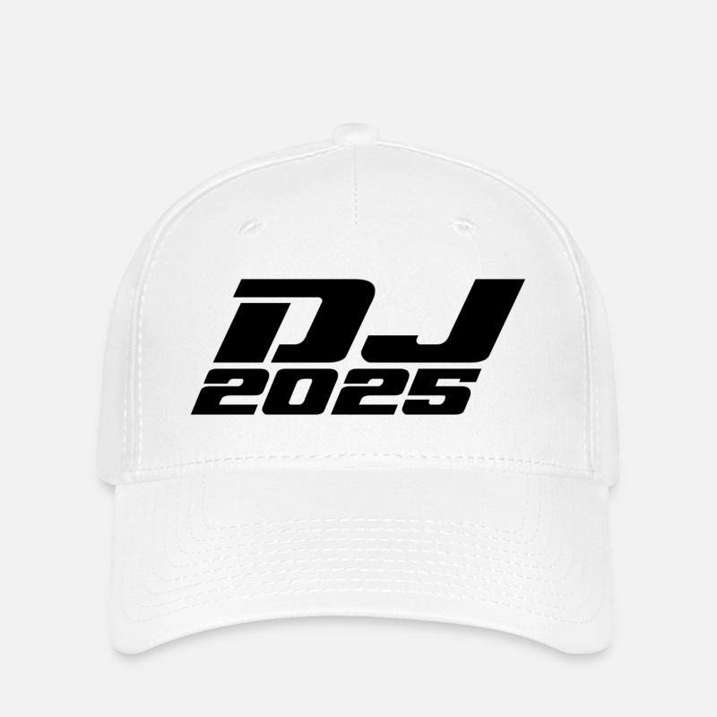 DJ - Flexfit Cap - Weiß