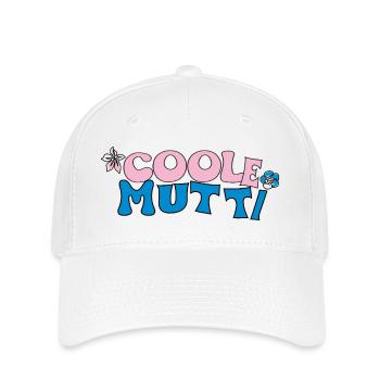 Coole Mutti - Flexfit Cap - Weiß - Vorne