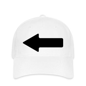 arrow - Flexfit Cap - white - Front