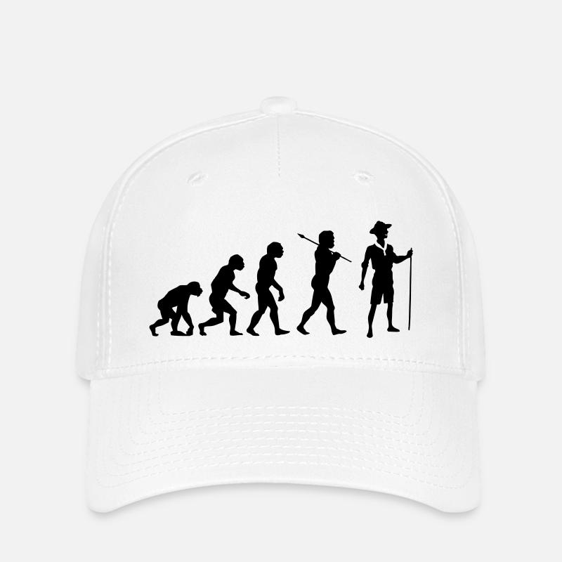 Die Entwicklung des Pfadfindertums - Flexfit Cap - Weiß