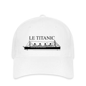 ship titanic - Flexfit Cap - white - Front