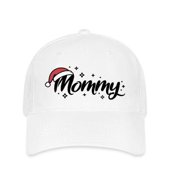 Chapeau de Noël Maman Maman - Casquette Flexfit - blanc - Devant
