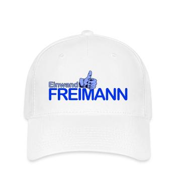 Daumenhoch Freimann Logo - Flexfit Cap - Weiß - Vorne