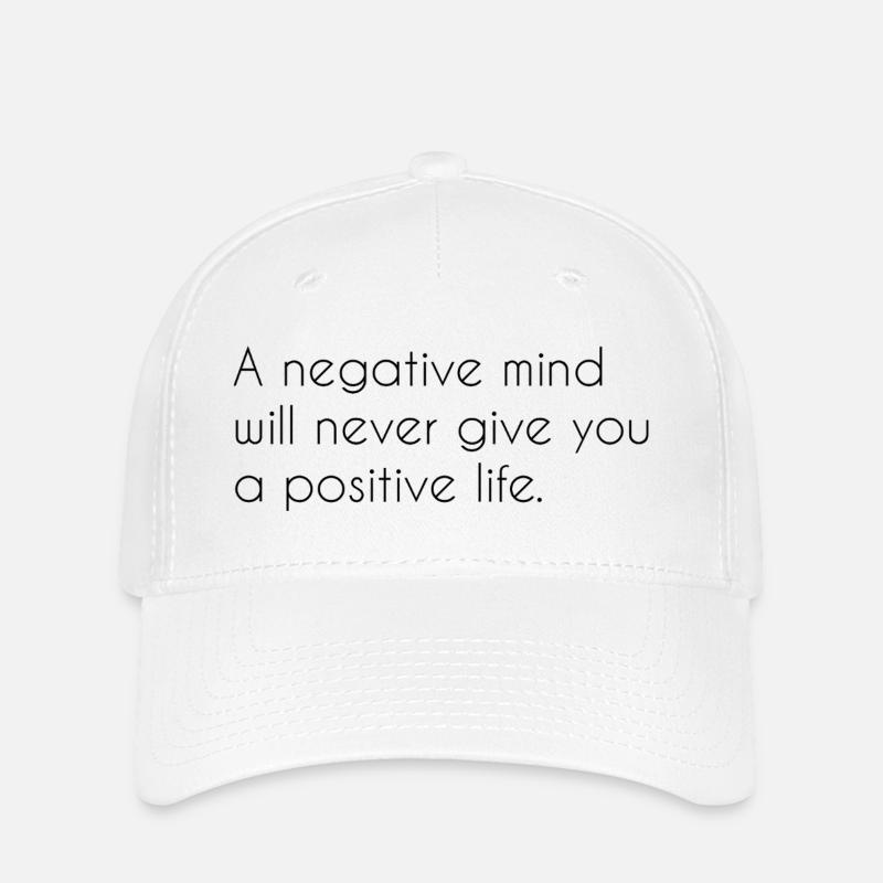 Motivierender Spruch  - Flexfit Cap - Weiß