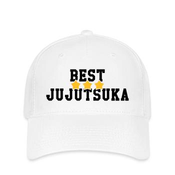 Jujutsu Jiu Jitsu Jiujitsu Ju-jitsu Jiu-jitsu - Flexfit Cap - white - Front