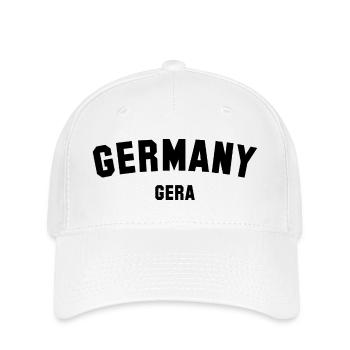 GERA - Flexfit Cap - Weiß - Vorne