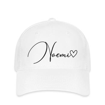 Noemi Surname First Name Girl - Flexfit Cap - white - Front