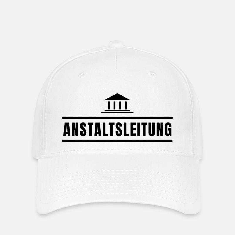 Anstaltsleitung - Flexfit Cap - Weiß