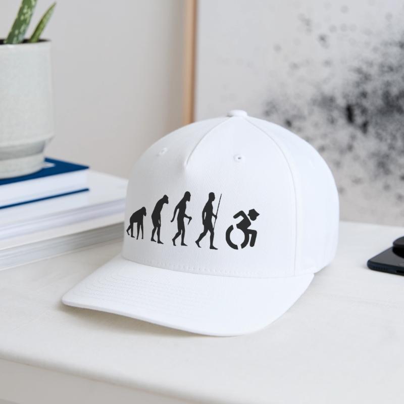 Evolution Rollstuhl. Die Rollstuhl-Evolution * Flexfit Cap