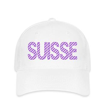 SWITZERLAND. COUNTRY. GENEVA. SWITZERLAND. HUMOR. COUNTRY - Flexfit Cap - white - Front