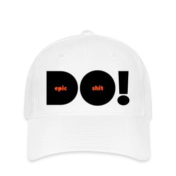 Do Epic Shit Alternative Bicolore - Casquette Flexfit - blanc - Devant