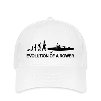 Rower Evolution - Flexfit Cap - white - Front