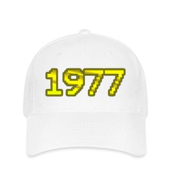 1977 - Flexfit Cap - Weiß - Vorne
