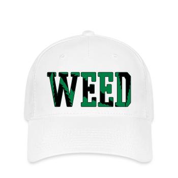 WEED - Flexfit Cap - white - Front