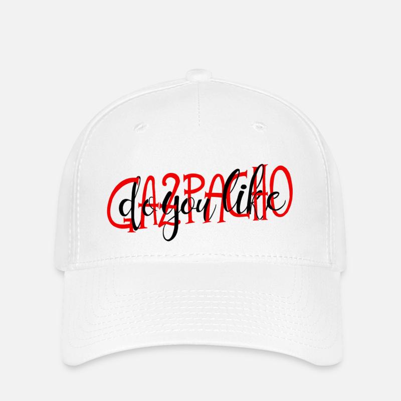 Magst du Gazpacho - Flexfit Cap - Weiß