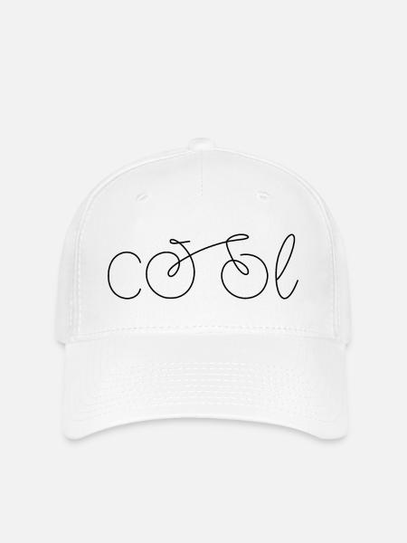 Fahrrad cool - Flexfit Cap - Weiß