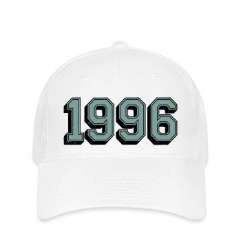 1996 Birthday Year Aging Age 29 Years Old - Flexfit Cap - white - Front