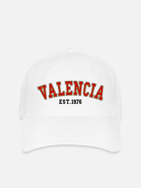 Valencia gegründet 1976 - Flexfit Cap - Weiß