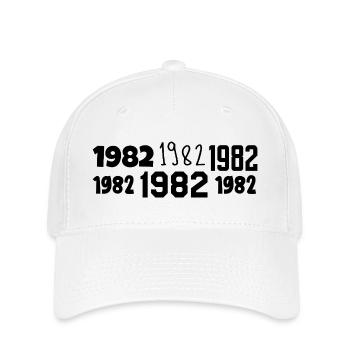 1982 – Großartig seit 1982 - Flexfit Cap - Weiß - Vorne