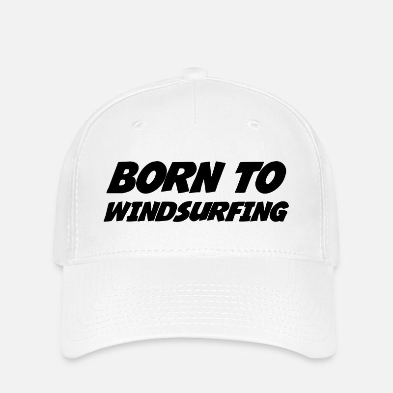 Windsurf Windsurfing Windsurfen Planche à voile - Flexfit Cap - white
