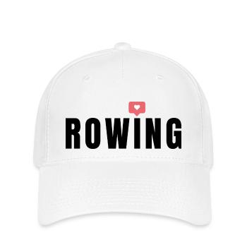Rowing Love - Flexfit Cap - white - Front