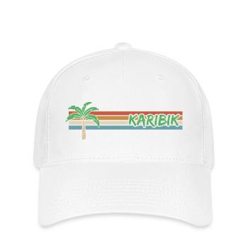 Vacances Caraïbes - Casquette Flexfit - blanc - Devant